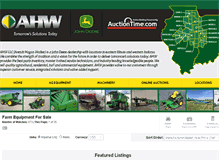Tablet Screenshot of ahwused.com